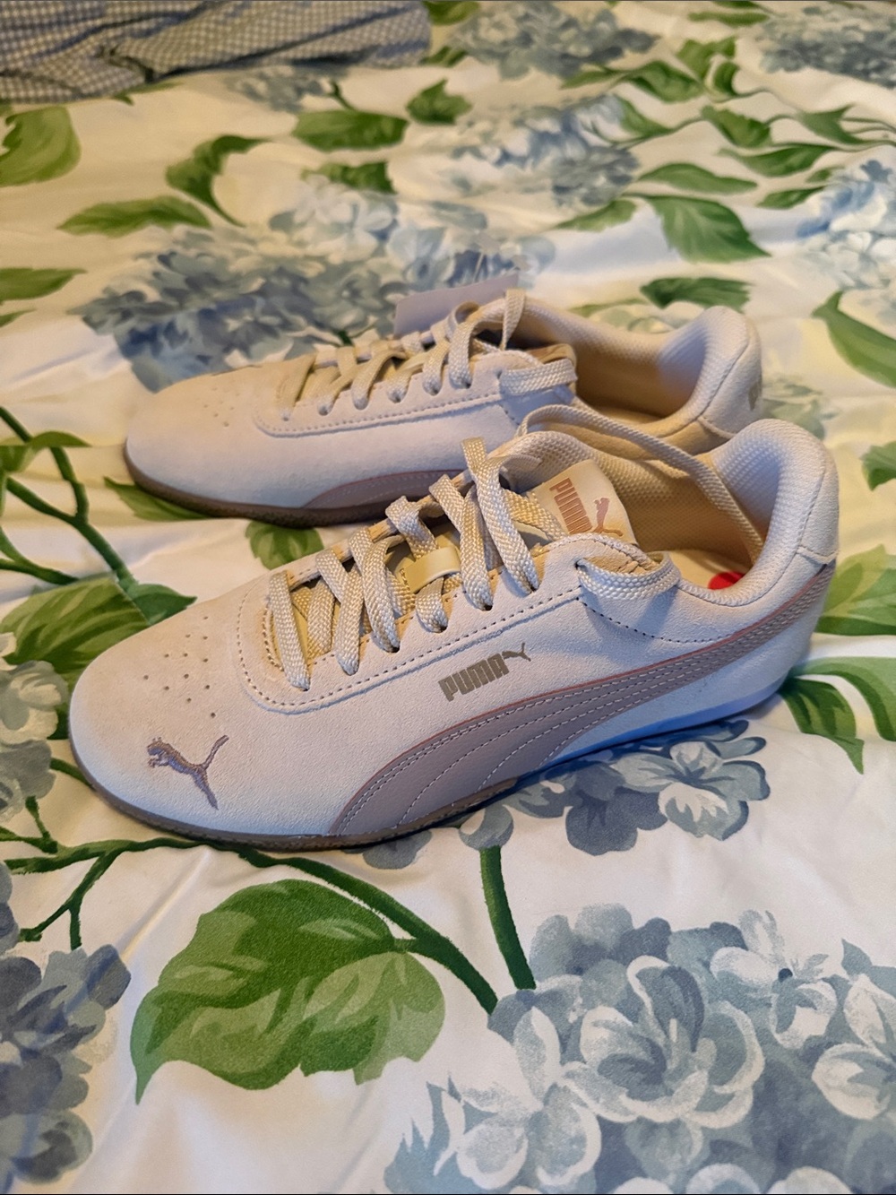 Puma Beige and Light Brown Casual Sneakers